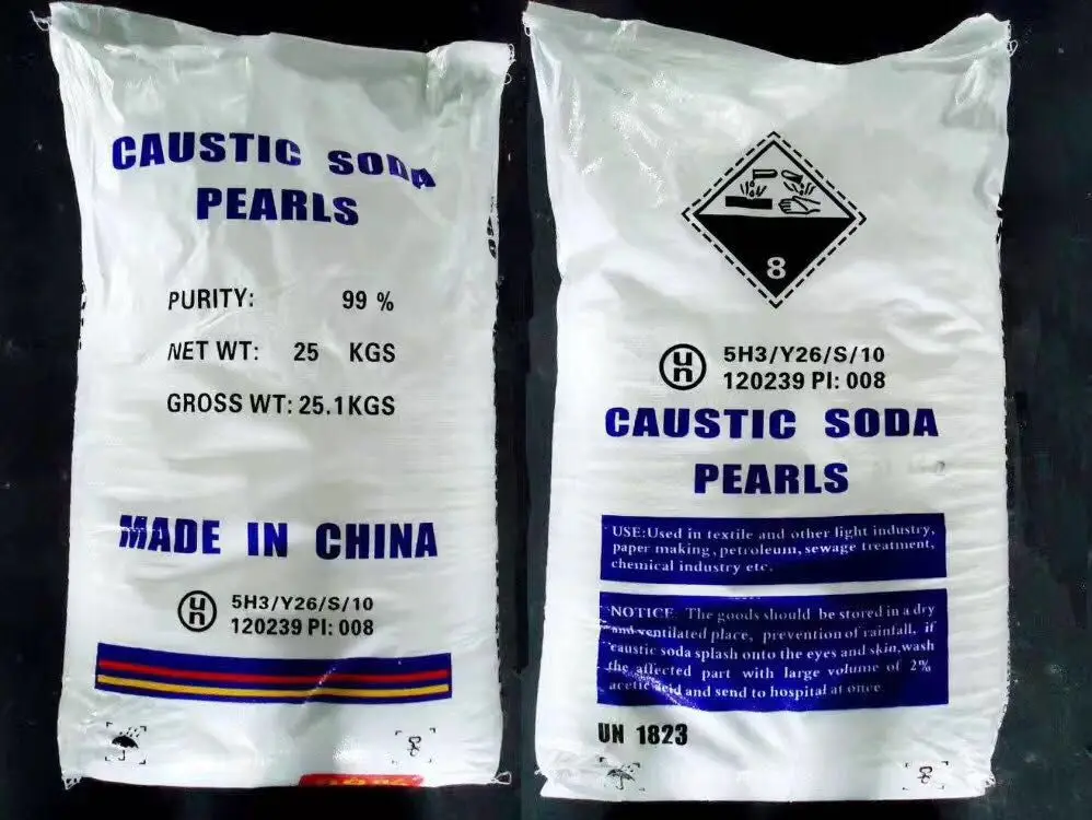 Africa Hot Sales Raw Material 99 Bead Caustic Soda Pearls For Soap