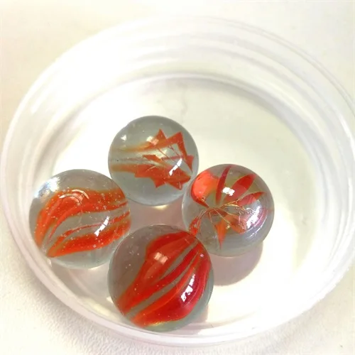 red cat eye marbles