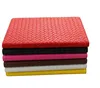 2015 Woven pattern stand leather case for ipad 3/4/ipad air with stand