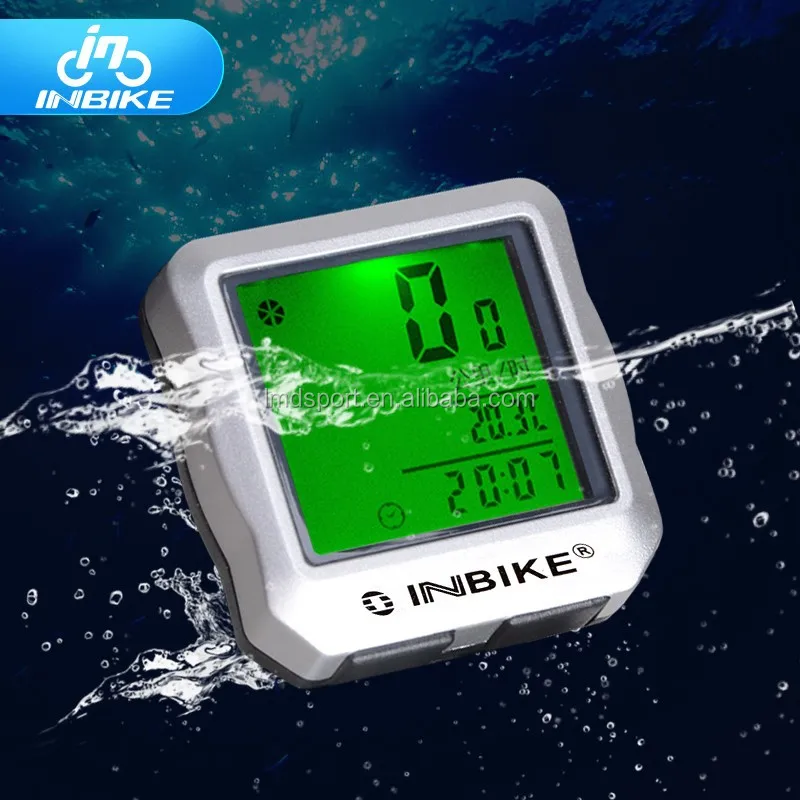 

Bike Bicycle Computer Wired Speedometer, Blue light;green light