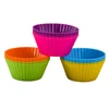 Best seller small item for amazon silicone moulds mini tart tins baking cups plastic container microwaveable heat cap oven forms