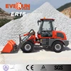Everun New Avant Mini Loader 1.6 ton Loading Capacity ER16 Mini Backhoe Loader for Sale