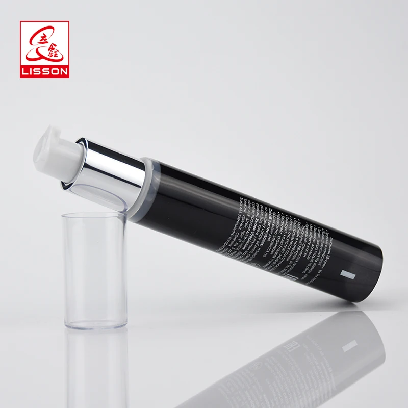 UV Cosmetic Airless Pump Tube With UV Airless Pump For Make-up Base Packaging