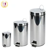 Round Step Waste Bin With Lid