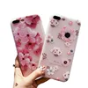 hot selling flower printing matte phone case and accessories for apple iphone cover and other smart phone