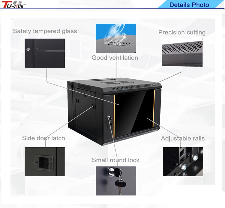 Cl sico 19 Pulgadas 4u Montaje En Rack Gabinete Montaje En Pared En 