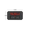 Factory price bag luggage garment shoes label logo custom embossed soft pvc rubber patch