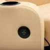 office desk 5V 2.1A round type sofa hidden dual usb power charger socket/mini round dual usb sofa socket