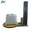 Intelligent manipulation PLC Control Automatic Pallet Stretch Film Wrapper/Wrapping Machine with pre-stretch