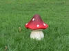 Large Resin Garden Statues of Mushroom Resin Garden Sculpture