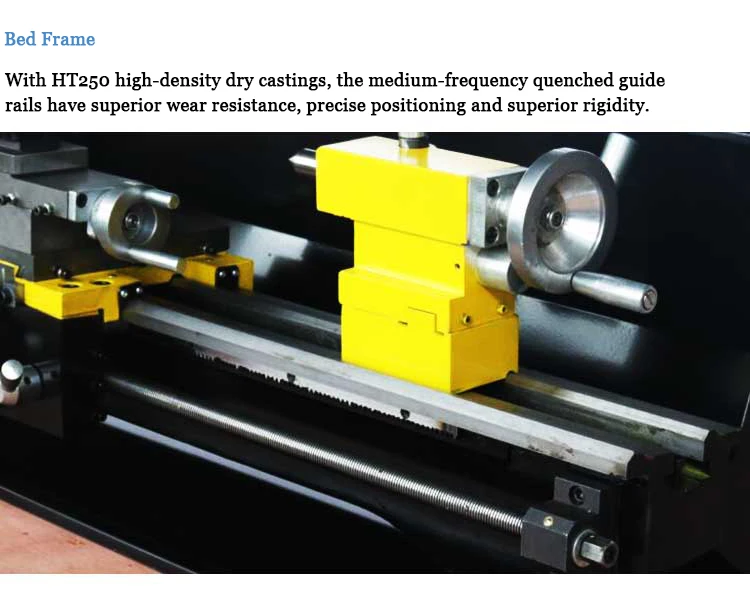 mini and small lathe machine for metal work with CE standard/High Precision Benchtop Heavy Duty Lathe Machine Wood Lathe Machine