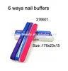 Buffing Sand File Nail Art Manicure Block
