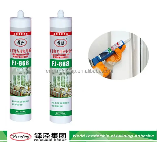 Construction General Glazing & Glass acetic silicone sealant