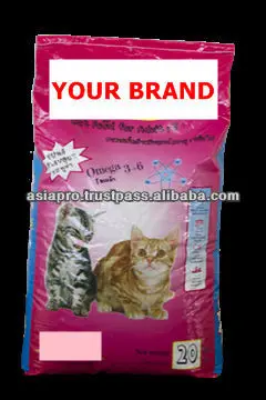 Dry cat food OEM Brand and packing