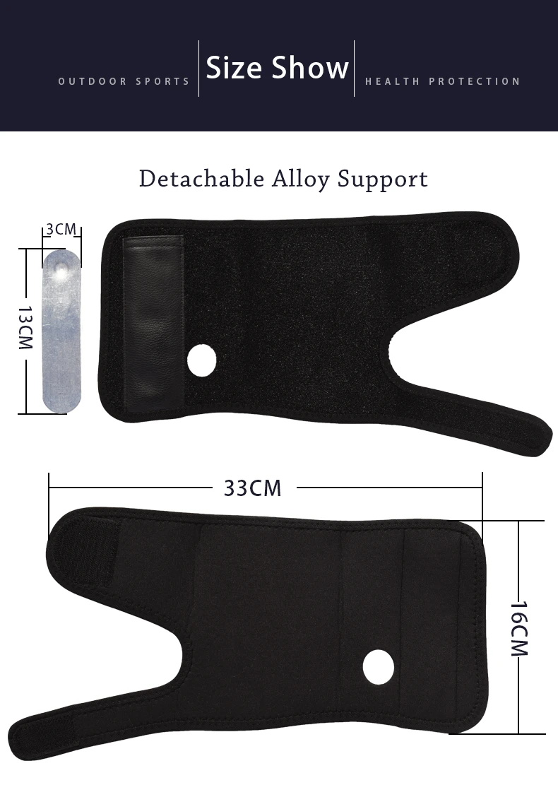 Sprain Orthopedic Wrist Support Brace Supplied By Manufacturer