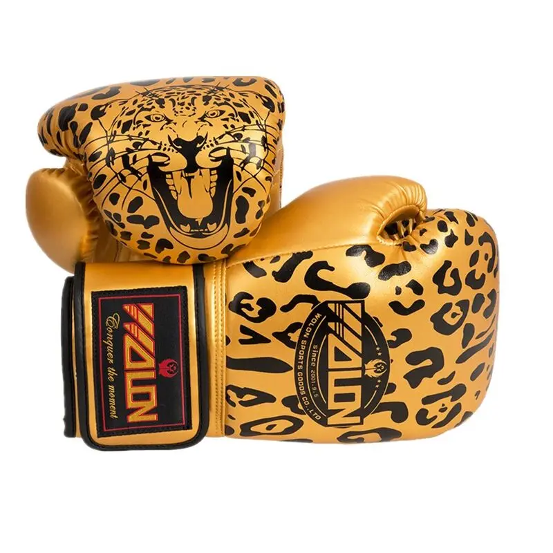 animal print boxing gloves