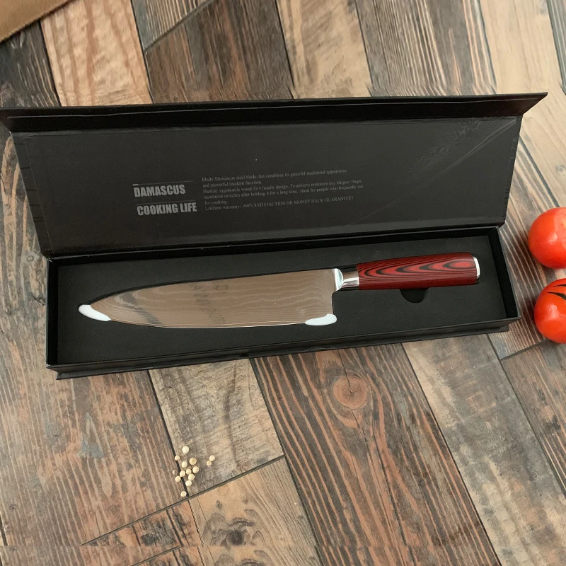 

Excellent Top Quality Professional 8 Inch Damascus Chef Knife