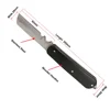 HOT!!!selling Folding Knife Convenient Black Stripper With Hook Blade Cable Made In China