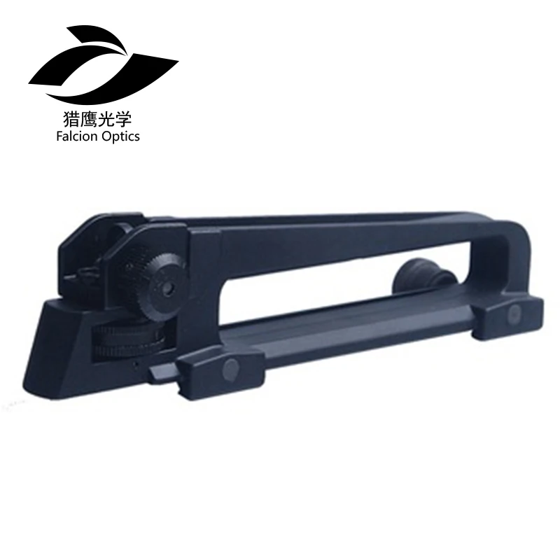 

M4 M16 AR15 Detachable Standard Carry Handle Mount Aluminum and Steel Construction Rear Adjustable Sight for 20mm Rail