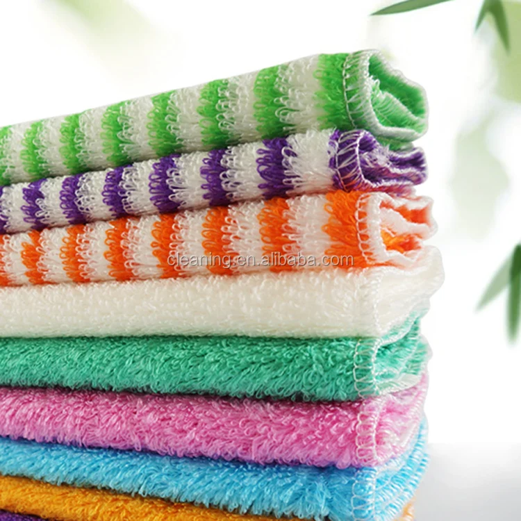 Factory price wholesale microfiber and bamboo cleaning cloth importer