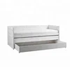 No.1616 Solid Pine Wood Cabin Bed with Pull-Out Bed