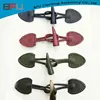 black classic leather toggle button uk style horn toggle button