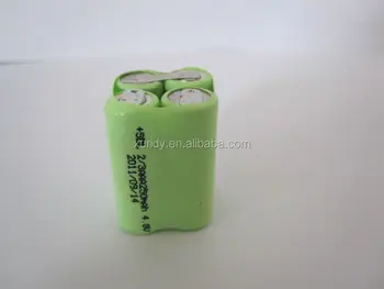 Nimh 2/3aaa 250mah 4.8v Battery Pack From Sunrise - Buy Nimh Battery ...