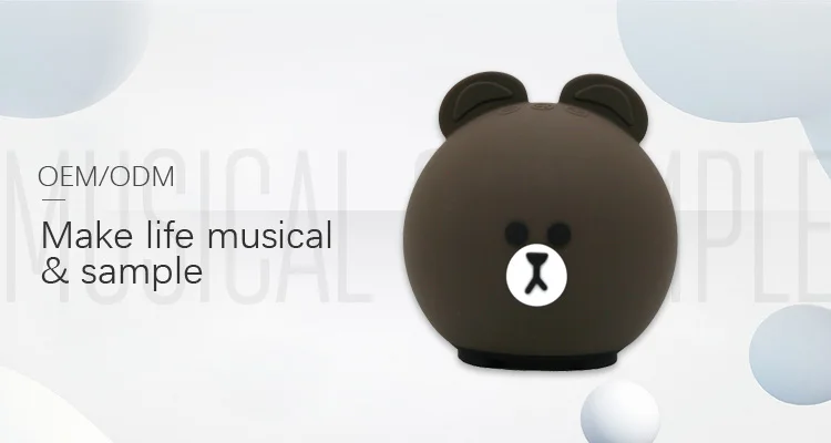 New Arrival Portable Animal Shape Bear Wireless Bluetooth Speakers - ANKUX.COM