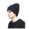 Custom Winter 100% Acrylic Black Weaving Beanie Cap Hat