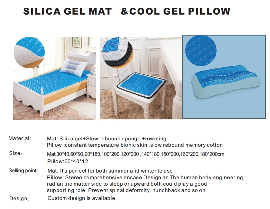 Factory Price Pu Gel Pad,Silicone Cooling Mattress Pad Buy Silicone