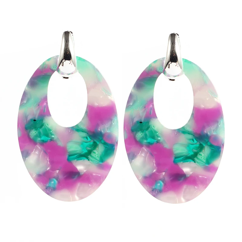 

New Arrived Trendy High quality Hot sales earrings for women brincons big long drop earring pendientes oorbellen, 17 color