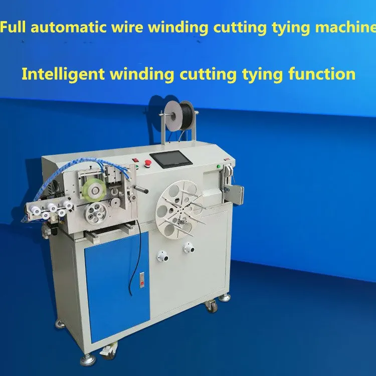 Automatic Cable Measuring And Cutting Machine/wire Bundling Winding