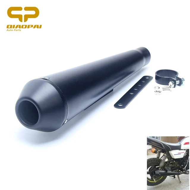 Wholesale Motorcycle Pipe Exhaust Muffler 45mm Modified Vintage Straight Pipe Motorbike Exhaust For Retro Honda Cg En125 Harley Xl 883 From M Alibaba Com
