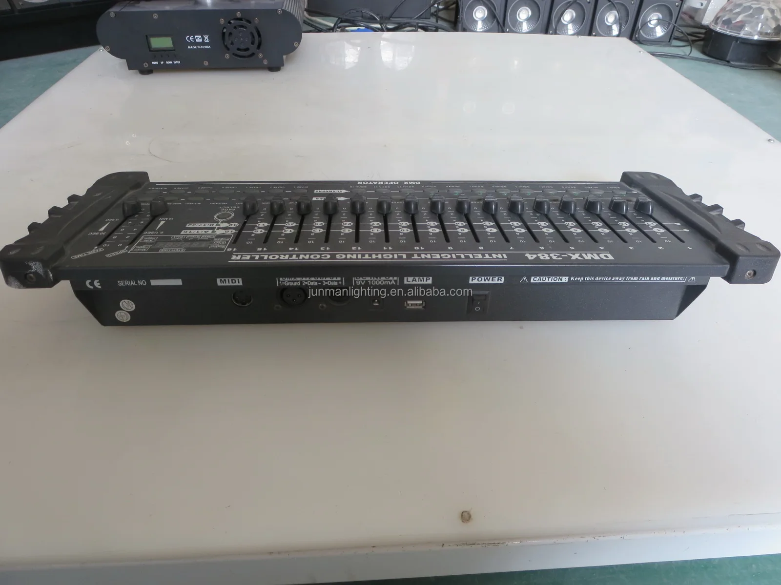 DMX384 Light Controller Wireless DMX512 DJ Disco Stage Dimmer Console