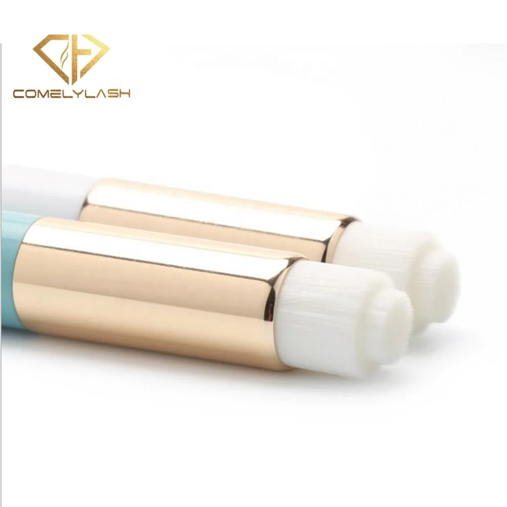 

private label beauty tools high quality single flat top eyelash extension Cleansing Cleaning brush
