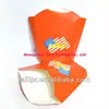 restaurant food packaging, french fries paper box