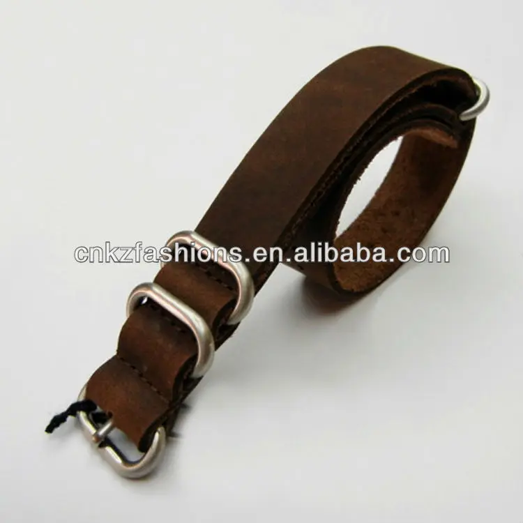 

new arrival high quality genuine leather zulu straps, N/a