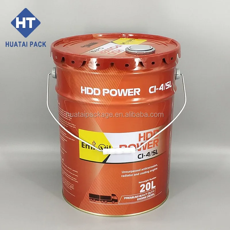 20l Empty Steel Drum With Pour Spout Lug Lid For Adhesive/paint/oil