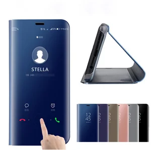 Mirror Smart View Flip Case Xiaomi Redmi Mi Phones