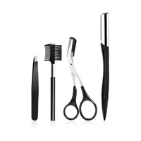 

Amazon hot sales eye brow makeup sets wholesale 4 in 1 high quality OEM/ODM eyebrow scissors