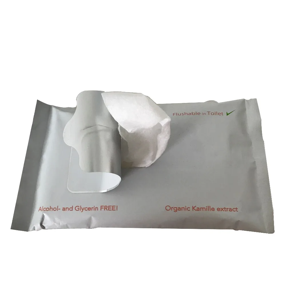 
Durability Flushable Hygiene Wet Wipes Custom Label Feminine Wipes 