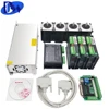 3 axis nema23 cnc stepper motor kits, 3 axis tb6560 breakout board for cnc router machine