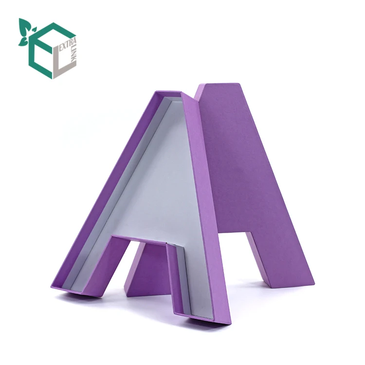 Luxury Custom Gift Cardboard Paper Letters Shaped Packaging Box Buy