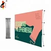 High Quality Round Tube Pop Up Banner Stand Backwall Display 7.5x12ft