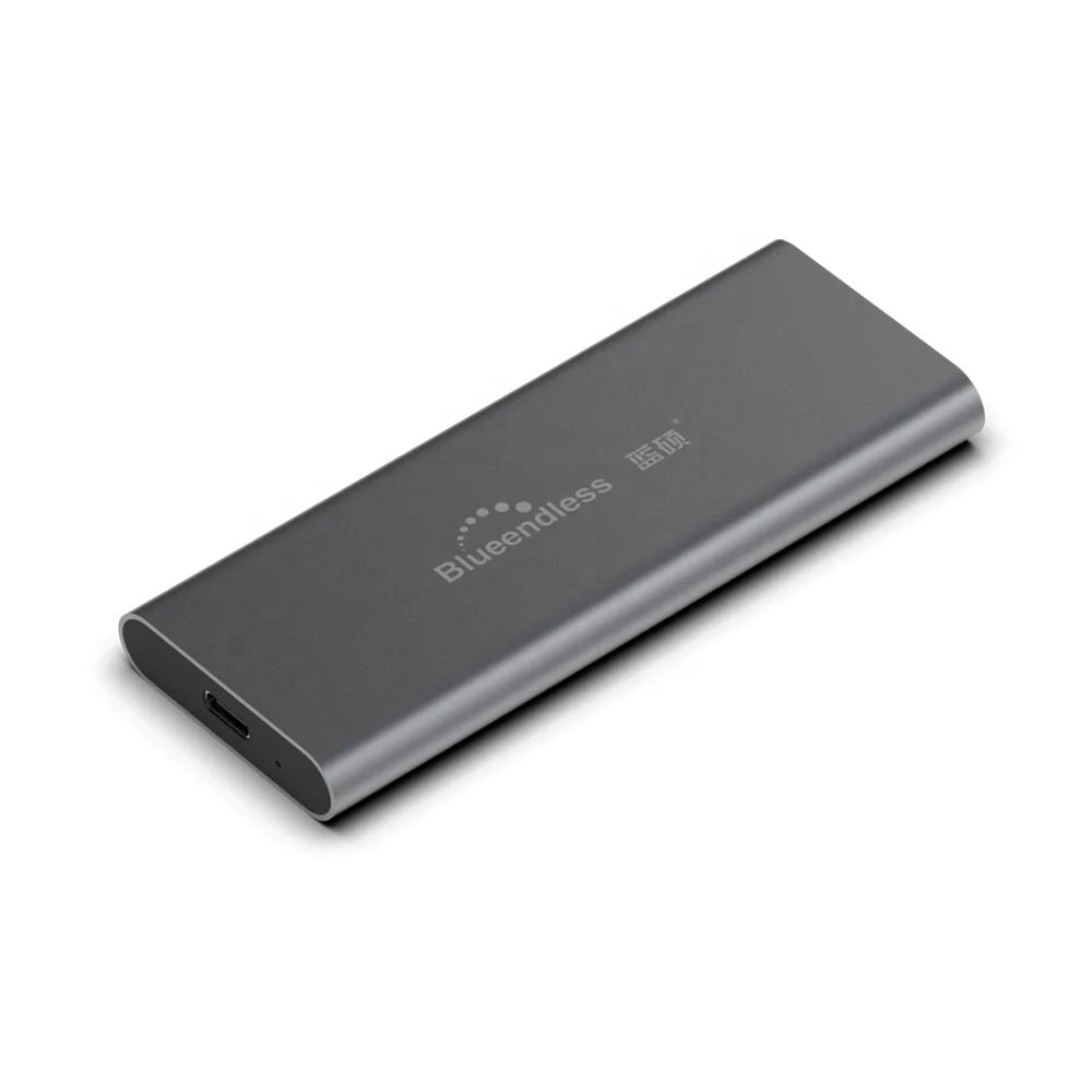 Blueendless Special Design USB 3.1 Type-C External SSD M2 NVME Enclosure