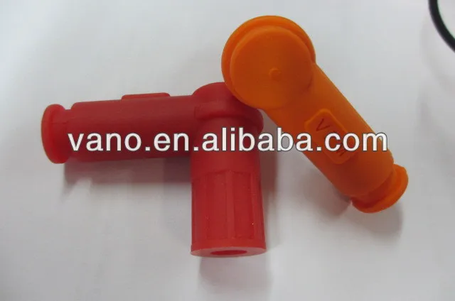 Customized Orange Spark Plug Cap for Indonesia Market