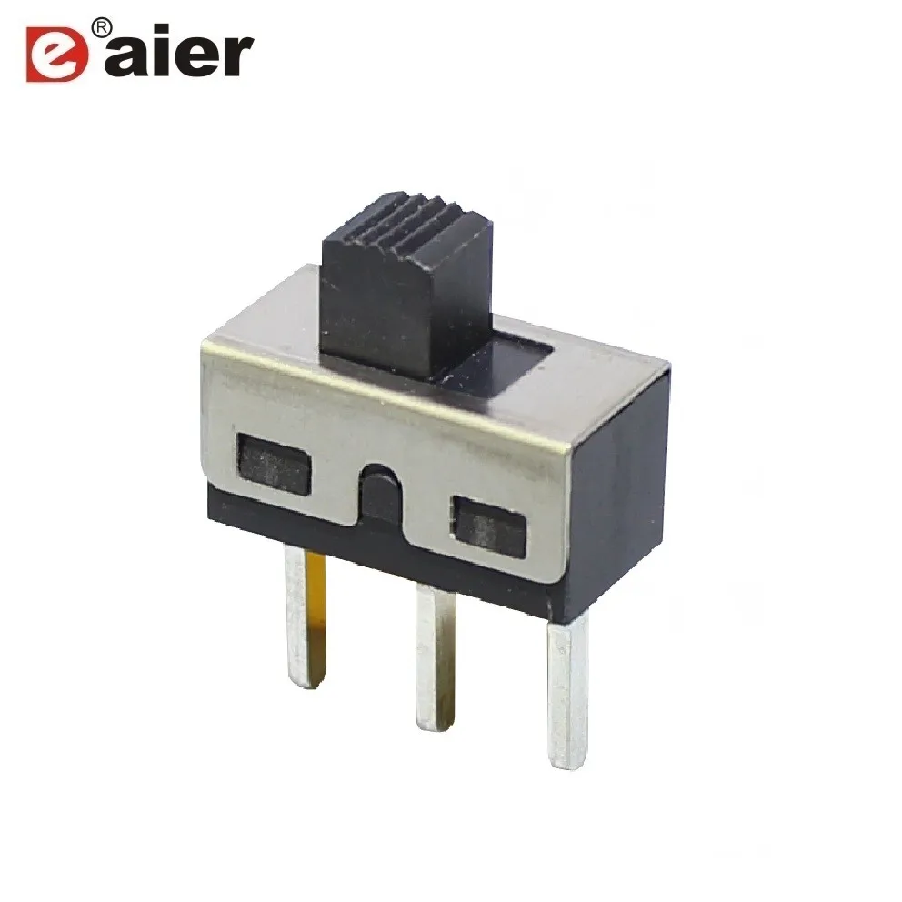 3a 250vac Slide Switch Smd 3 Pin Spdt 3pin Slide Switch Pcb Mounting With 2 3 5 7mm Height Black
