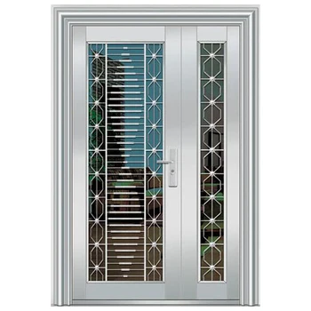 Stainless Steel Decor Frame Access Glass Door Buy Door Decor