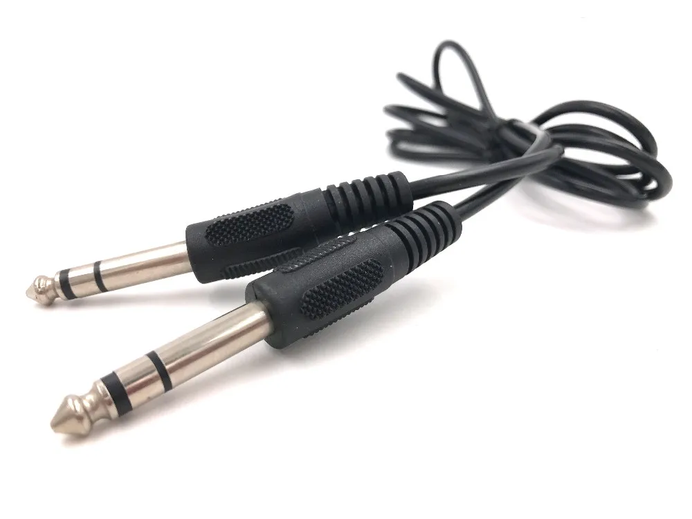 5m 6.3mm Mono Jack Plug Cable Male Guitar/microphone Patch Lead Buy