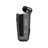 Fineblue uk100 Wireless Bluetooth earphones neck clip on telescopic type business Sport stereo head phones Vibration Wear newest
